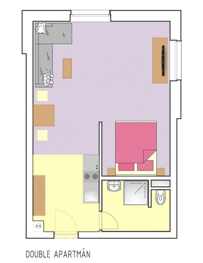 Rezort Gothal Apartmany A Penziony Donovaly Værelse billede
